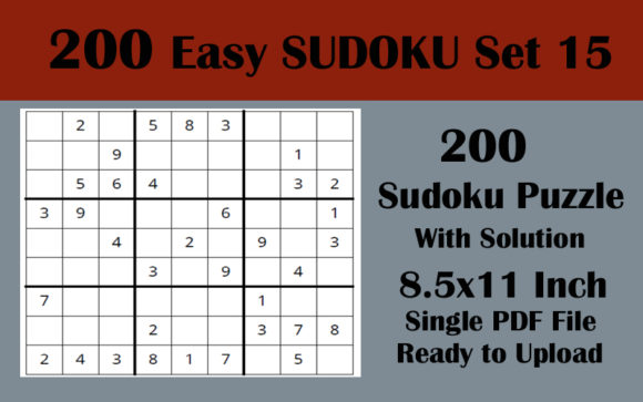 200 Easy Sudoku Puzzles for Creative Minds