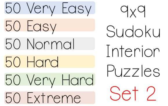 300 9x9 Sudoku Puzzles Set: A Versatile Tool for Brain Engagement and Creative Breaks