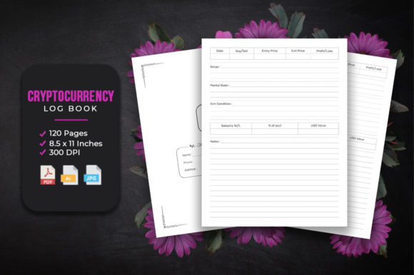 Crypto Currency Log Book for KDP