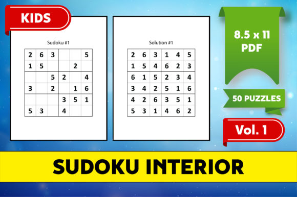 Engaging 50 Kids Sudoku Puzzles 6x6 KDP - Vol. 1: A Comprehensive Guide