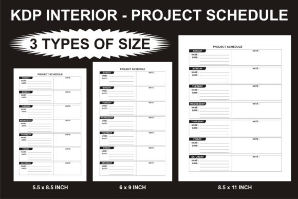 Understanding and Utilizing KDP Interior Project Schedule for Graph Paper