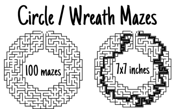 Unlocking Creativity with Circle Wreath 100 Mazes Set 1: A Versatile Tool for Creative Professionals